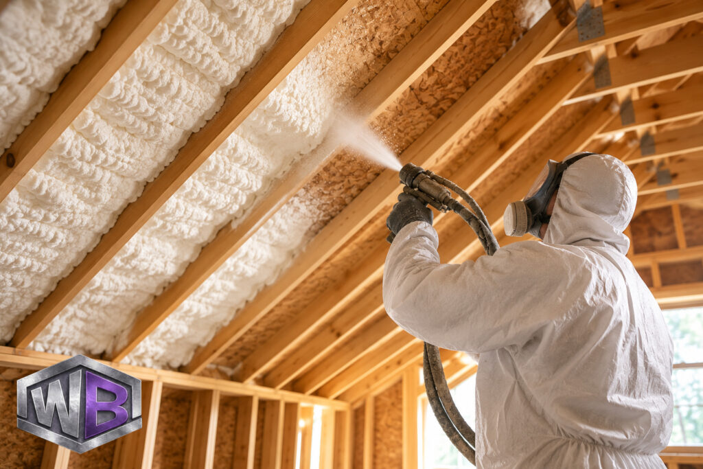 Stay Cooler This Summer with Spray Foam Insulation wb spray foam copy